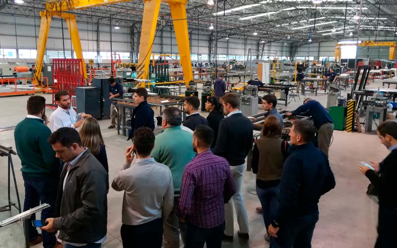 Visita a la planta de Anodal